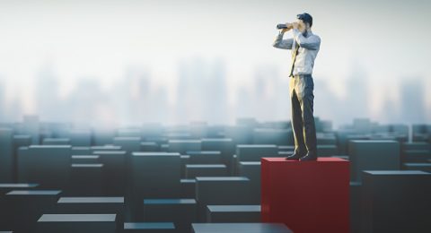 Looking, 3d render