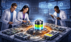 Innovative battery research in a lab (1)